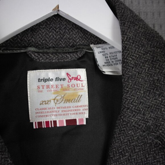 Triple 5 Soul Herringbone Snowflake Detail Blazer - Picture 5 of 8